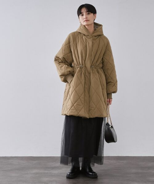 OPAQUE.CLIP / オペーク ドット クリップ その他アウター | 撥水キルティングロングコート【洗える】 | 詳細6