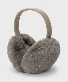 OPAQUE.CLIP / オペーク ドット クリップ ネックウォーマー・イヤーマフ | 【折りたたみ可能】コンパクトフェイクファーイヤーマフラー