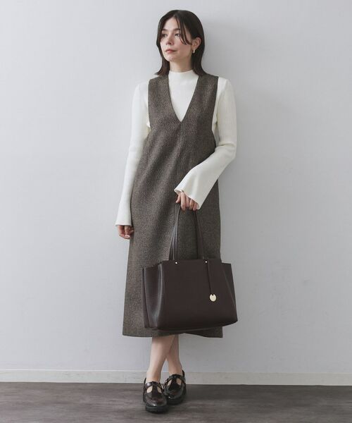 OPAQUE.CLIP / オペーク ドット クリップ トートバッグ | 【人間工学／A4サイズ対応】シュリンクトートバッグ | 詳細6