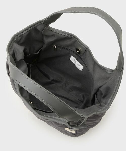 OPAQUE.CLIP / オペーク ドット クリップ トートバッグ | 【フェイクファー／キルティング】くり手ミドルトートバッグ | 詳細17