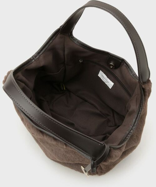 OPAQUE.CLIP / オペーク ドット クリップ トートバッグ | 【フェイクファー／キルティング】くり手ミドルトートバッグ | 詳細19