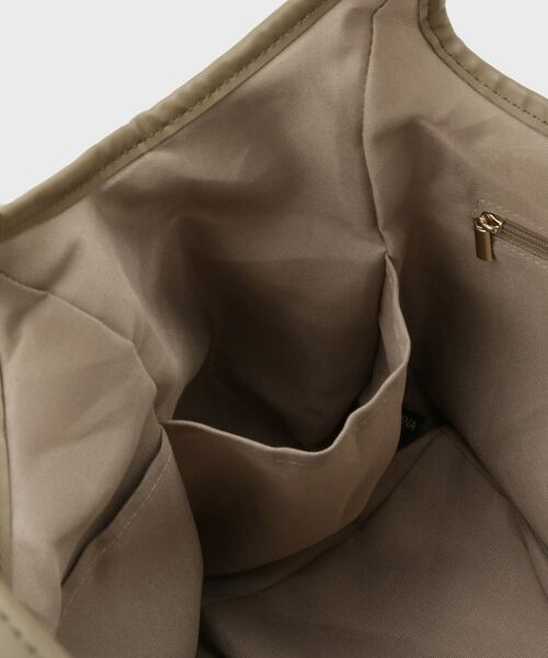 OPAQUE.CLIP / オペーク ドット クリップ トートバッグ | 【フェイクファー／キルティング】くり手ミドルトートバッグ | 詳細23