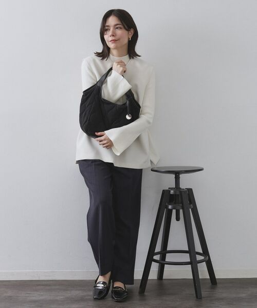 OPAQUE.CLIP / オペーク ドット クリップ トートバッグ | 【フェイクファー／キルティング】くり手ミドルトートバッグ | 詳細4