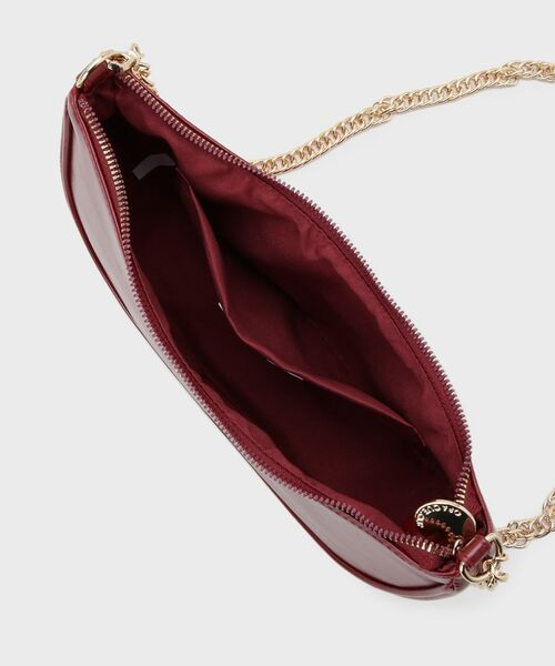 OPAQUE.CLIP / オペーク ドット クリップ ハンドバッグ | 【2WAY】オイル調合皮チェーンハンドルムーンミドルバッグ | 詳細13