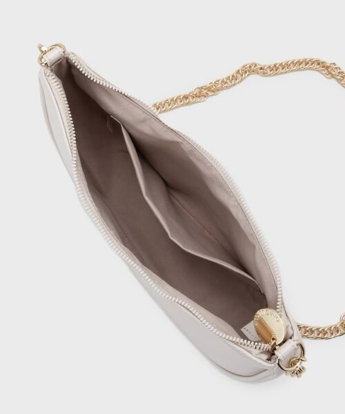 OPAQUE.CLIP / オペーク ドット クリップ ハンドバッグ | 【2WAY】オイル調合皮チェーンハンドルムーンミドルバッグ | 詳細14