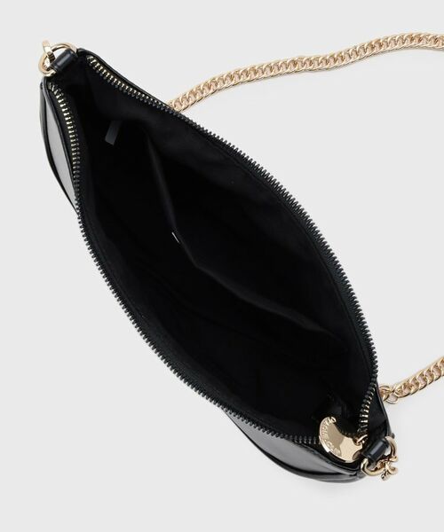 OPAQUE.CLIP / オペーク ドット クリップ ハンドバッグ | 【2WAY】オイル調合皮チェーンハンドルムーンミドルバッグ | 詳細15