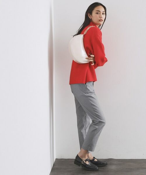 OPAQUE.CLIP / オペーク ドット クリップ ハンドバッグ | 【2WAY】オイル調合皮チェーンハンドルムーンミドルバッグ | 詳細2