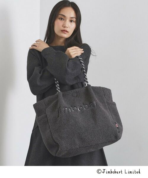 OPAQUE. CLIP/オペーク ドット クリップ 【ジムボバートコラボ】リバーシブルBIGトートバッグ チャコールグレー(014) 00