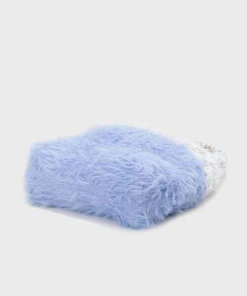 OPAQUE.CLIP / オペーク ドット クリップ トートバッグ | フェザーヤーンマルチカラーニットバッグ | 詳細9