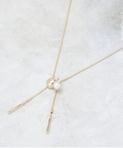 OPAQUE.CLIP / オペーク ドット クリップ ネックレス・ペンダント・チョーカー | パール調ビジュースライドネックレス