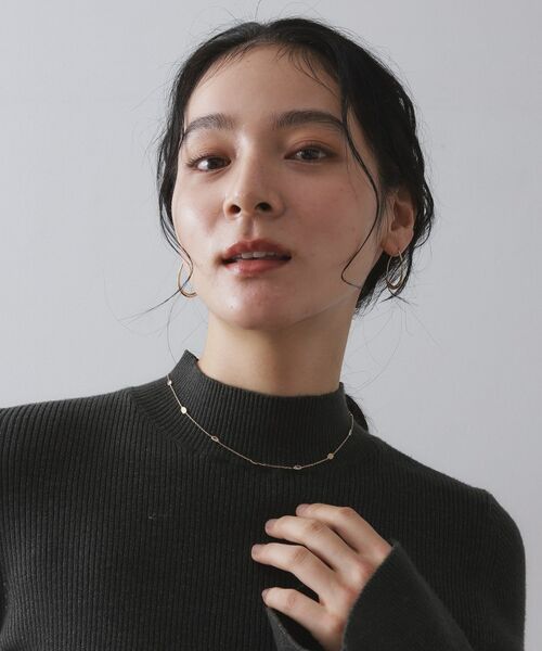 OPAQUE.CLIP / オペーク ドット クリップ ネックレス・ペンダント・チョーカー | ビジュー×メタルネックレス | 詳細5