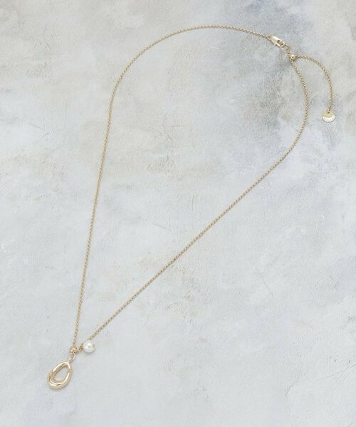 OPAQUE.CLIP / オペーク ドット クリップ ネックレス・ペンダント・チョーカー | 【2WAY】Y字パール調ネックレス | 詳細3
