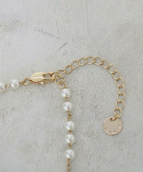 OPAQUE.CLIP / オペーク ドット クリップ ネックレス・ペンダント・チョーカー | 【2SET】2連フェイクパールチェーンネックレス | 詳細4