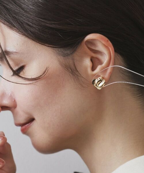 OPAQUE.CLIP / オペーク ドット クリップ ピアス・イヤリング | 変型ハートモチーフイヤリング | 詳細5