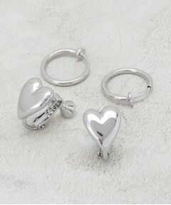 OPAQUE.CLIP / オペーク ドット クリップ ピアス・イヤリング | ハート＆フープイヤリングセット