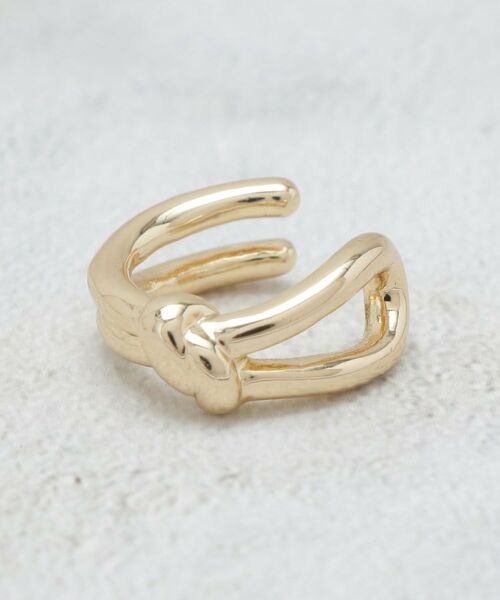 OPAQUE.CLIP / オペーク ドット クリップ ピアス・イヤリング | ビジュー×メタル 2個SETイヤカフ | 詳細3