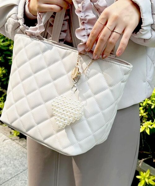 OPAQUE.CLIP / オペーク ドット クリップ キーホルダー・ストラップ | ハートモチーフチャーム | 詳細4