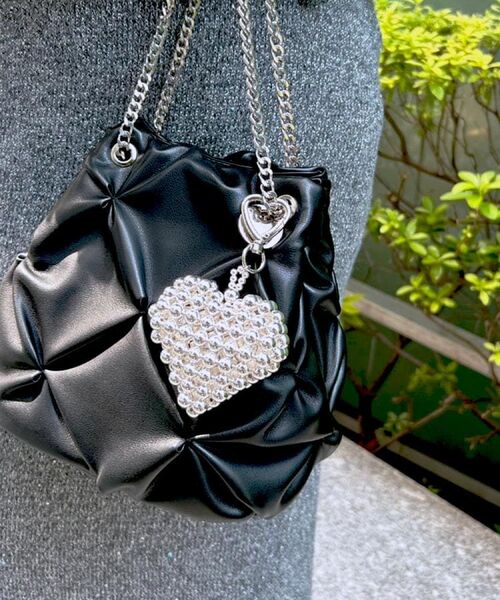 OPAQUE.CLIP / オペーク ドット クリップ キーホルダー・ストラップ | ハートモチーフチャーム | 詳細6