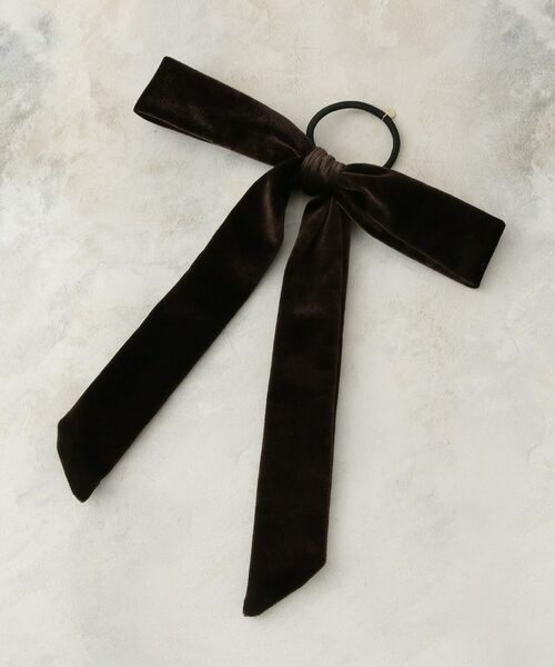 OPAQUE.CLIP / オペーク ドット クリップ ヘアアクセサリー | ベロアリボンポニー | 詳細1