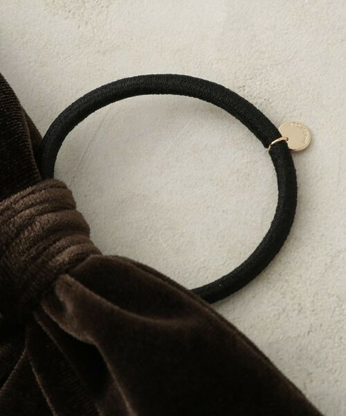 OPAQUE.CLIP / オペーク ドット クリップ ヘアアクセサリー | ベロアリボンポニー | 詳細2