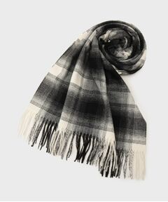 OPAQUE.CLIP / オペーク ドット クリップ マフラー・ショール・スヌード・ストール | オンブレチェック大判ストール