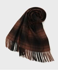 OPAQUE.CLIP / オペーク ドット クリップ マフラー・ショール・スヌード・ストール | オンブレチェック大判ストール