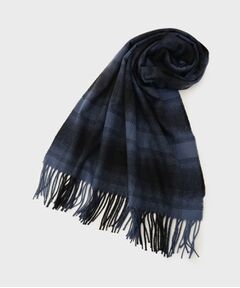 OPAQUE.CLIP / オペーク ドット クリップ マフラー・ショール・スヌード・ストール | オンブレチェック大判ストール