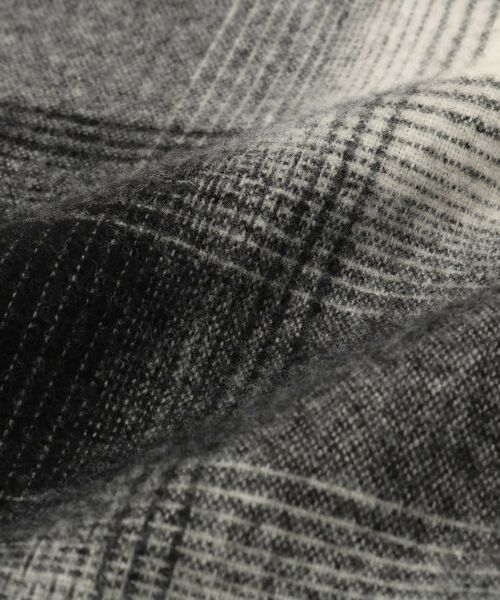 OPAQUE.CLIP / オペーク ドット クリップ マフラー・ショール・スヌード・ストール | オンブレチェック大判ストール | 詳細2