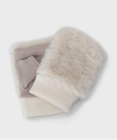 OPAQUE.CLIP / オペーク ドット クリップ 手袋 | フェイクファーフィンガーレスグローブ