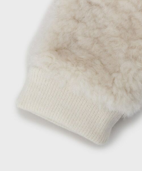 OPAQUE.CLIP / オペーク ドット クリップ 手袋 | フェイクファーフィンガーレスグローブ | 詳細3