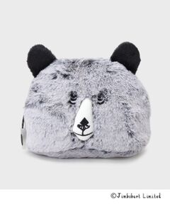 OPAQUE.CLIP / オペーク ドット クリップ ポーチ | 【ジムボバートコラボ】フェイクファーアニマルフェイス型ポーチ