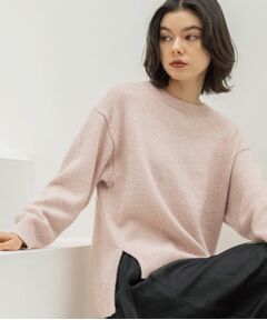 OPAQUE.CLIP / オペーク ドット クリップ ニット・セーター | リラクシークルーネックニット【洗濯機OK】