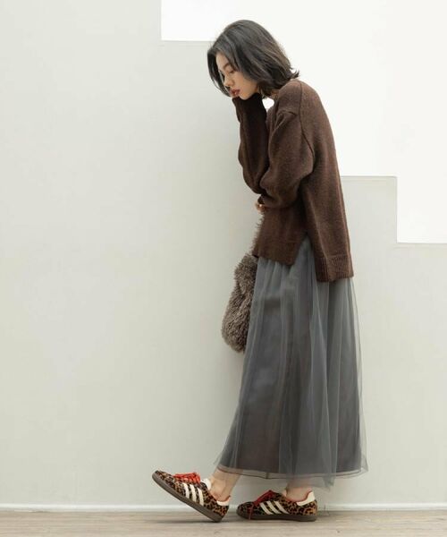 OPAQUE.CLIP / オペーク ドット クリップ ニット・セーター | リラクシークルーネックニット【洗濯機OK】 | 詳細19