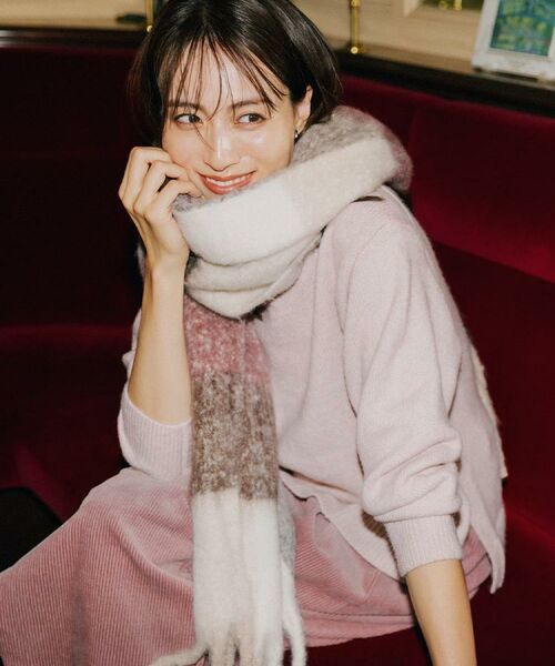 OPAQUE.CLIP / オペーク ドット クリップ ニット・セーター | リラクシークルーネックニット【洗濯機OK】 | 詳細2