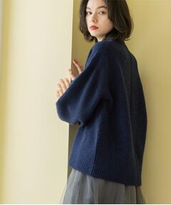 OPAQUE.CLIP / オペーク ドット クリップ ニット・セーター | ふわふわハイネックニット【洗濯機OK】《12col》