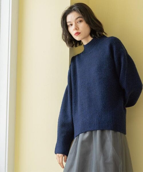 OPAQUE.CLIP / オペーク ドット クリップ ニット・セーター | ふわふわハイネックニット【洗濯機OK】《12col》 | 詳細28