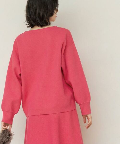 OPAQUE.CLIP / オペーク ドット クリップ ニット・セーター | サイド切替ニットトップス/セットアップ対応【洗濯機OK】 | 詳細27