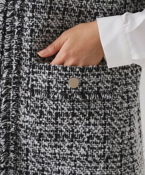 OPAQUE.CLIP / オペーク ドット クリップ ベスト | ≪通勤・セレモニー対応≫ツイードジレ【洗える】 | 詳細16