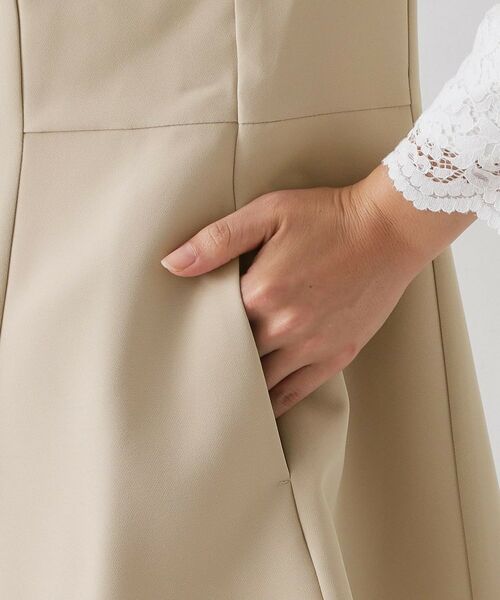 OPAQUE.CLIP / オペーク ドット クリップ ベスト | ペプラムジレ/セットアップ対応可【洗濯機OK】 | 詳細15