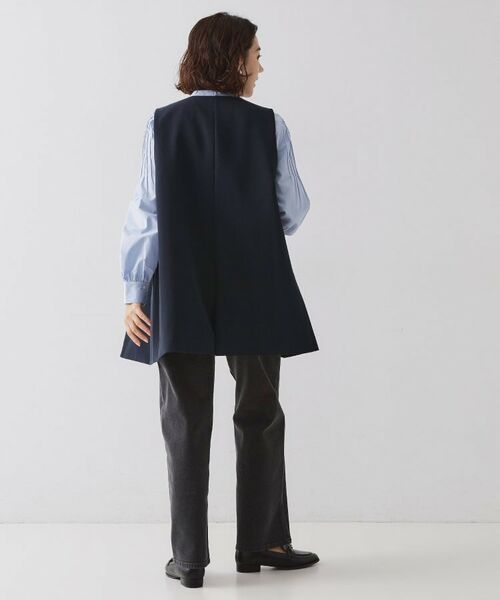 OPAQUE.CLIP / オペーク ドット クリップ ベスト | ≪通勤・セレモニー対応≫Vネックミドルジレ【洗濯機OK】 | 詳細7