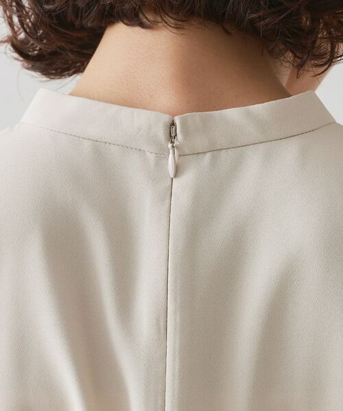 OPAQUE.CLIP / オペーク ドット クリップ ロング・マキシ丈ワンピース | ≪通勤・セレモニー対応≫ジョーゼットプリーツワンピース【洗濯機OK】 | 詳細13