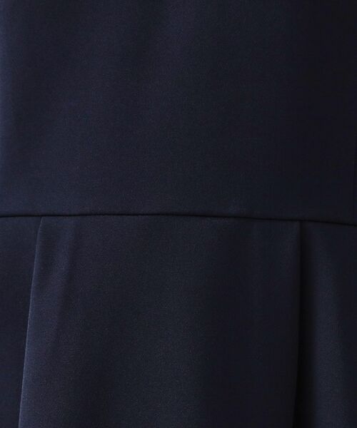 OPAQUE.CLIP / オペーク ドット クリップ ミニ丈・ひざ丈ワンピース | ≪通勤・セレモニー対応≫フィットアンドフレアワンピースダブルクロス【洗濯機OK】 | 詳細8