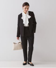 OPAQUE.CLIP / オペーク ドット クリップ パンツ | ≪通勤・セレモニーセットアップ対応≫ テーパードパンツダブルクロス【洗濯機OK】