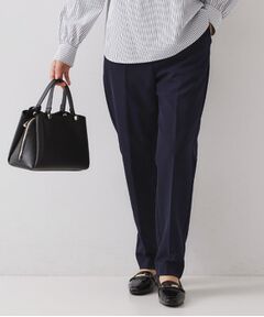 OPAQUE.CLIP / オペーク ドット クリップ パンツ | ≪通勤・セレモニーセットアップ対応≫ テーパードパンツダブルクロス【洗濯機OK】