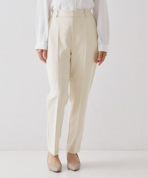 OPAQUE.CLIP / オペーク ドット クリップ パンツ | ≪通勤・セレモニーセットアップ対応≫ テーパードパンツダブルクロス【洗濯機OK】 | 詳細13