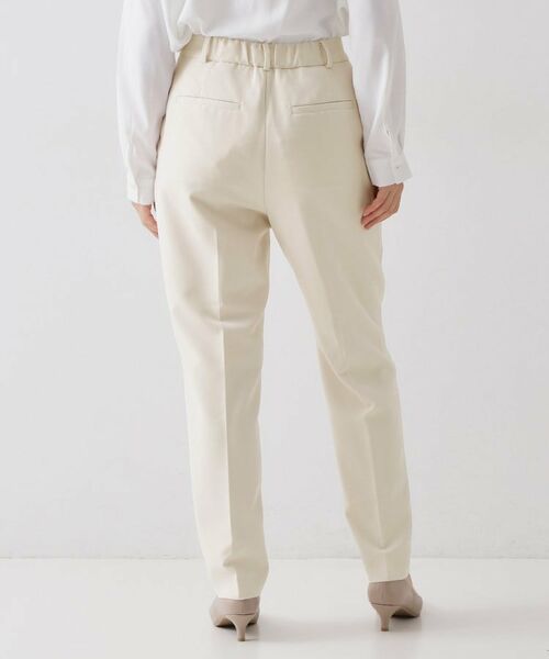 OPAQUE.CLIP / オペーク ドット クリップ パンツ | ≪通勤・セレモニーセットアップ対応≫ テーパードパンツダブルクロス【洗濯機OK】 | 詳細15