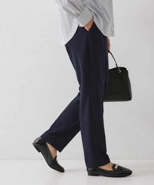 OPAQUE.CLIP / オペーク ドット クリップ パンツ | ≪通勤・セレモニーセットアップ対応≫ テーパードパンツダブルクロス【洗濯機OK】 | 詳細9