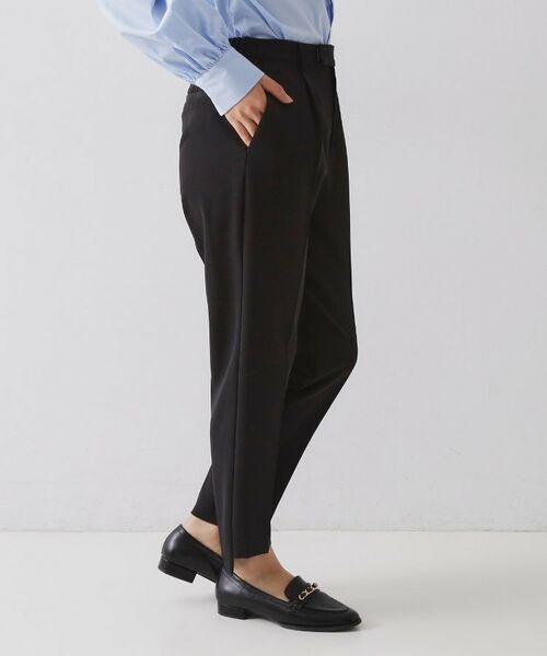 OPAQUE.CLIP / オペーク ドット クリップ ショート・ハーフ・半端丈パンツ | ステップヘムテーパードパンツ／セットアップ対応可【洗濯機OK】 | 詳細10