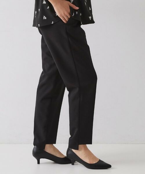 OPAQUE.CLIP / オペーク ドット クリップ ショート・ハーフ・半端丈パンツ | ステップヘムテーパードパンツ/セットアップ対応可【洗濯機OK】 | 詳細16