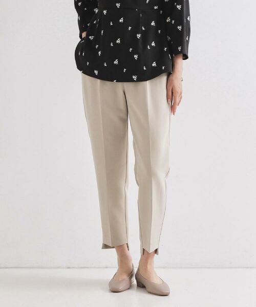 OPAQUE.CLIP / オペーク ドット クリップ ショート・ハーフ・半端丈パンツ | ステップヘムテーパードパンツ/セットアップ対応可【洗濯機OK】 | 詳細19